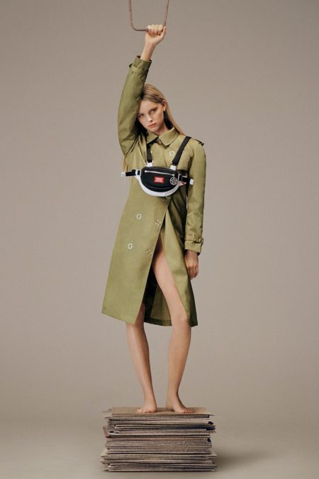 Tara Halliwell Goes Green in Burberry's ReBurberry Edit Burberry unveils sustainable designs with ReBurberry Edit.
