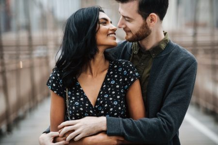 4 Things You’ll Learn From Dating Somebody From a Different Culture Couple Indian Woman White Man Embracing Hugging