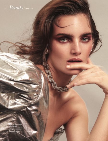 Delfina Morbelli Turns Up the Shine Factor in Vogue Hong Kong Delfina Morbelli Turns Up the Shine Factor in Vogue Hong Kong