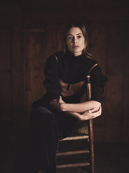 Doutzen Kroes Models Pre-Fall Outfits for WSJ. Magazine Doutzen Kroes Models Pre-Fall Outfits for WSJ. Magazine