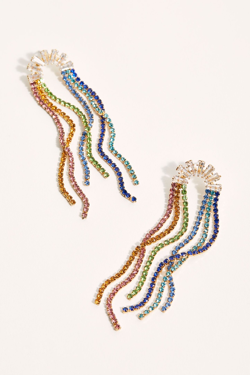 Free People She's A Rainbow Earrings $38
