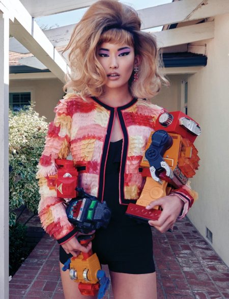 Hyun Joo Hwang Looks Suburban Chic in Harper's Bazaar Singapore Hyun Joo Hwang Looks Suburban Chic in Harper's Bazaar Singapore