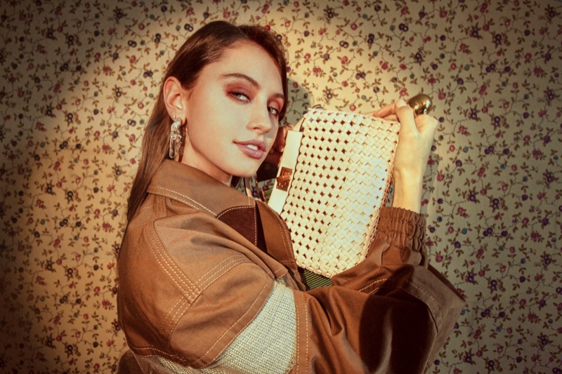 Iris Law stars in Fendi Peekaboo spring-summer 2020 campaign.