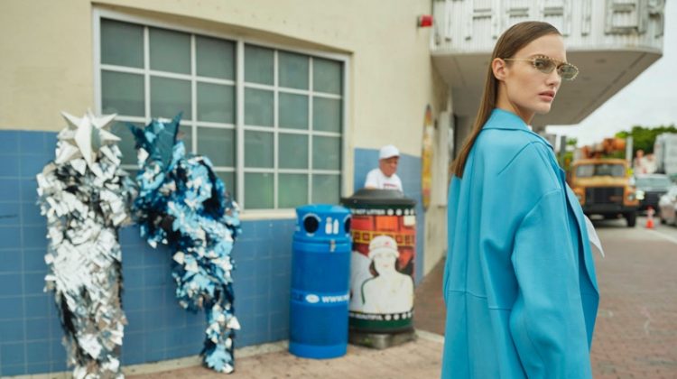 Kinga Trojan Takes On Daring Looks for InStyle Germany