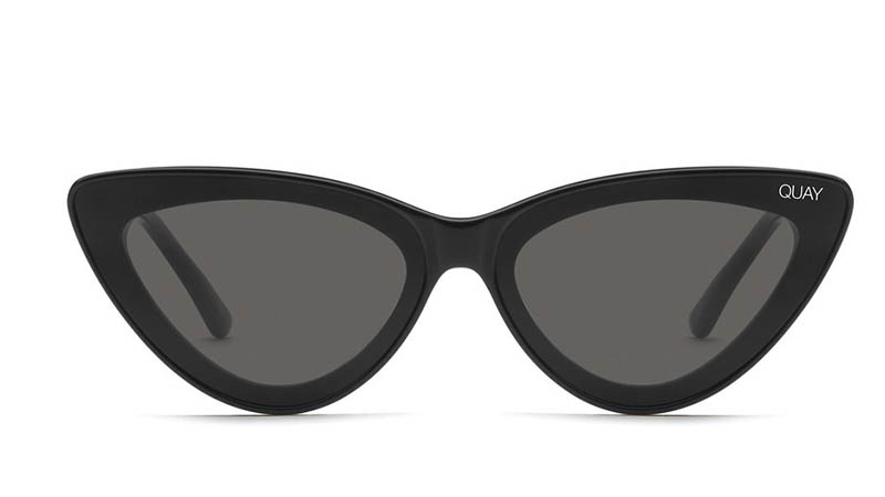 Quay x Lizzo Flex Sunglasses in BLK/SMK $55