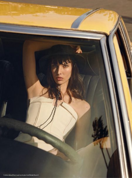 Ruby Aldridge Wears Tailored Looks for ELLE Canada Ruby Aldridge Wears Tailored Looks for ELLE Canada