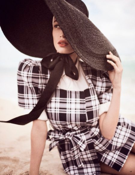 Sophie Koella Poses in Retro Beach Styles for Vogue Germany Sophie Koella Poses in Retro Beach Styles for Vogue Germany