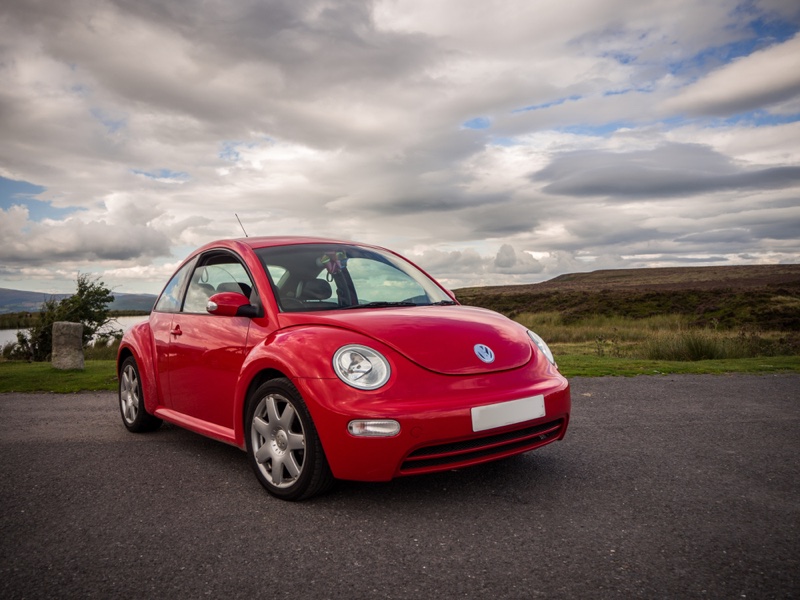 Volkswagen Beetle Car Red