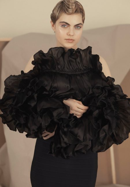Alisa Rajewskaja Models Avant Garde Looks in Marie Claire Ukraine Alisa Rajewskaja Models Avant Garde Looks in Marie Claire Ukraine