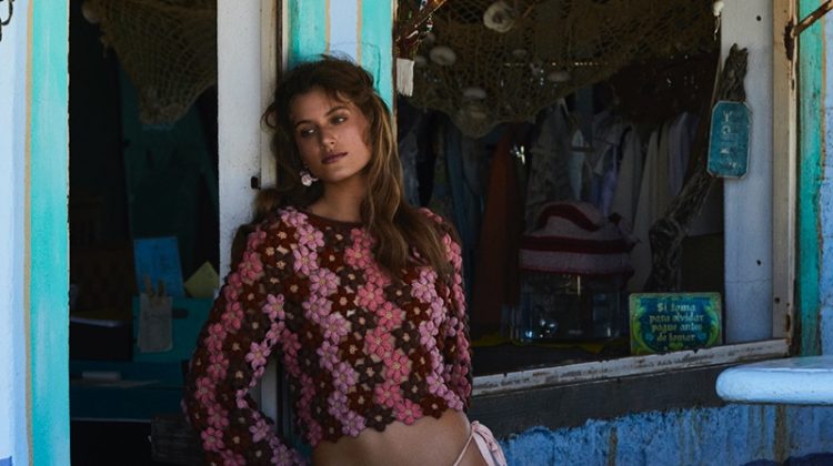 Altyn Simpson Poses in Beach-Ready Looks for Vogue Spain