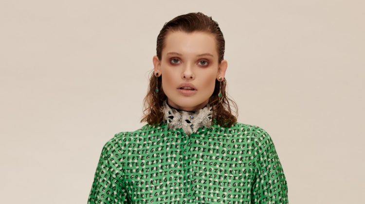 Anastasia Sopova Poses in Retro Styles for Glamour Hungary