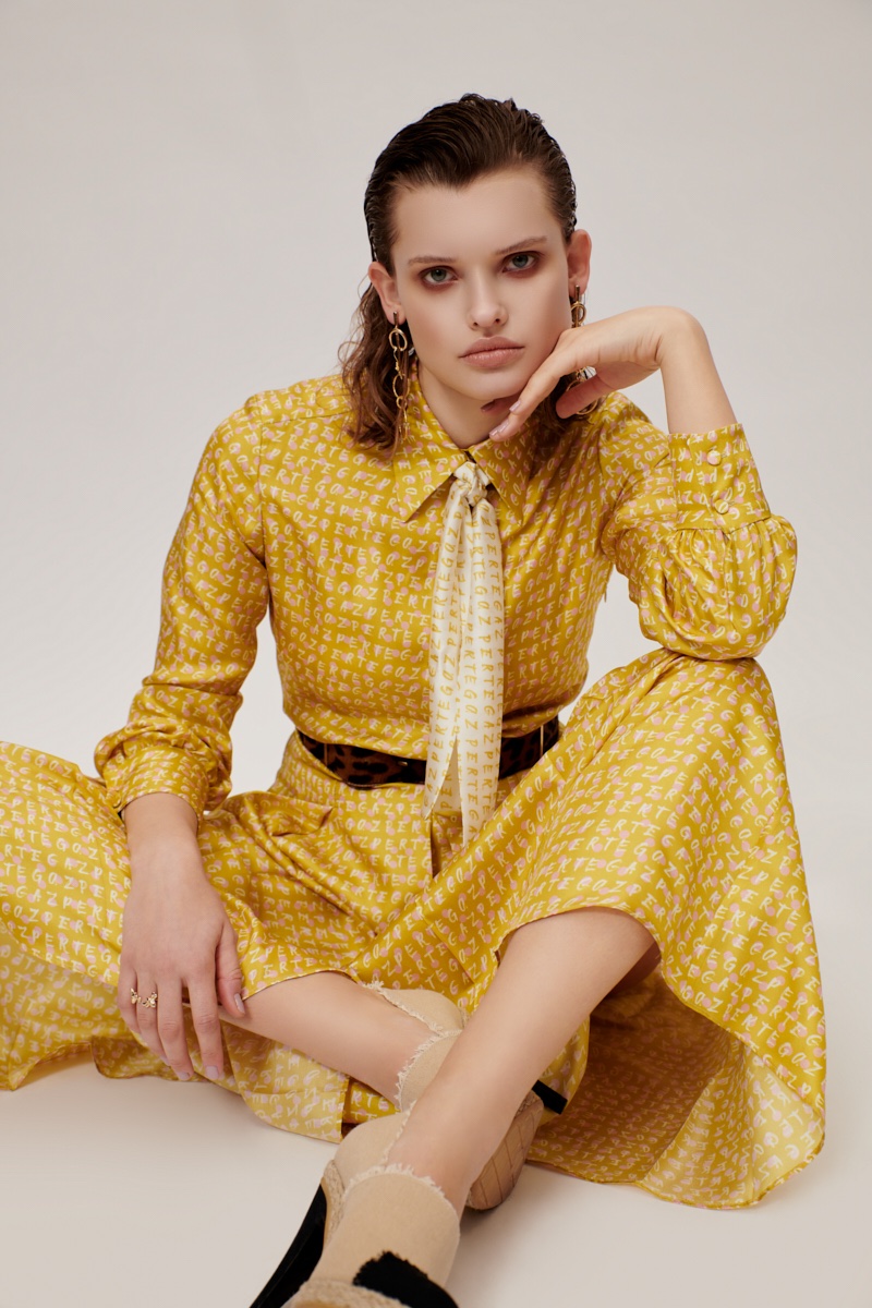 Anastasia Sopova Poses in Retro Styles for Glamour Hungary