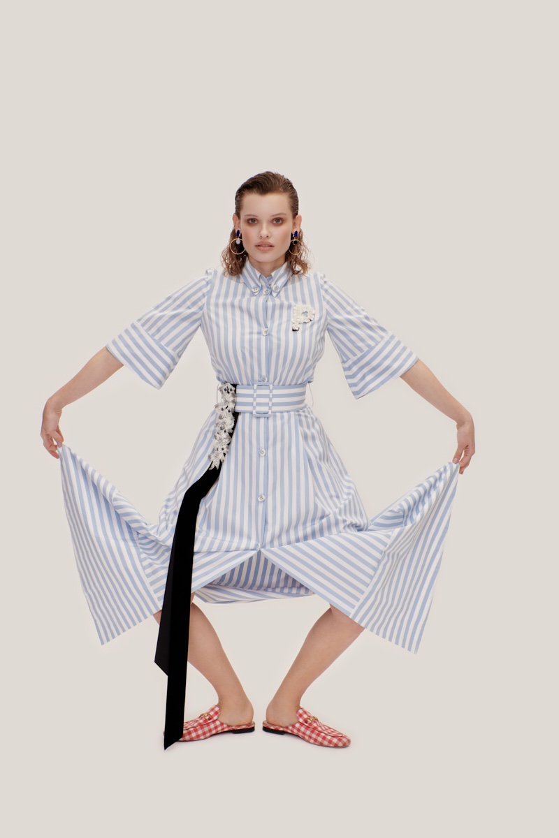 Anastasia Sopova Poses in Retro Styles for Glamour Hungary