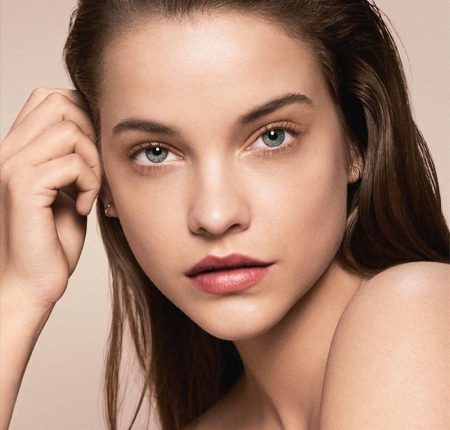 Barbara Palvin Wows in Armani Beauty Ads Barbara Palvin stars in Armani Beauty Matte Nature foundation campaign.