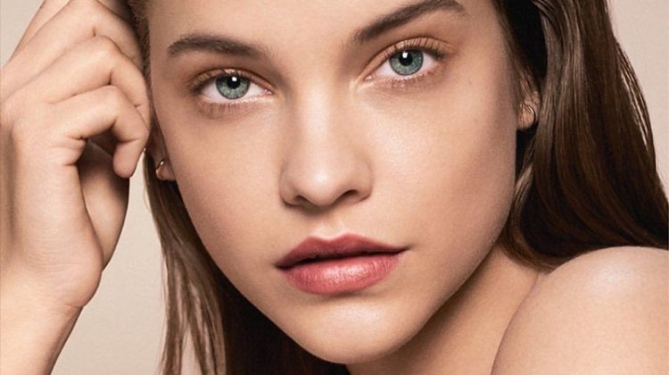 Barbara Palvin stars in Armani Beauty Matte Nature foundation campaign.