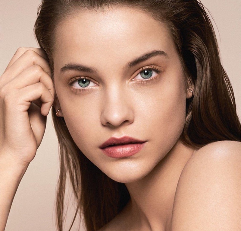 Barbara Palvin stars in Armani Beauty Matte Nature foundation campaign.