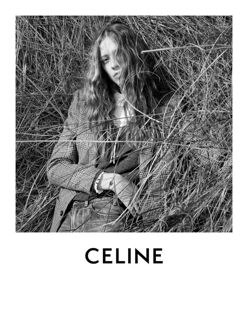 Hedi Slimane photographs Celine fall-winter 2020 campaign.