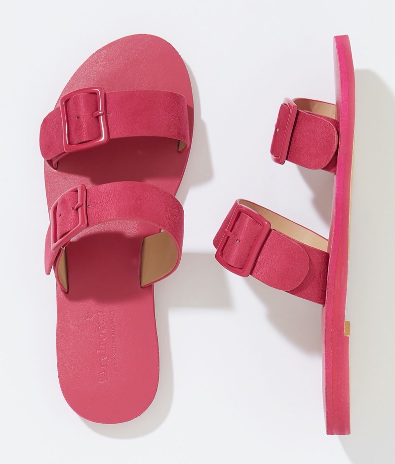 Farylrobin Kito Slide Sandals in Pink Combo $98