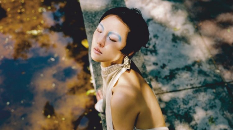 Gia Tang Wears Elegant Looks for Vogue Taiwan