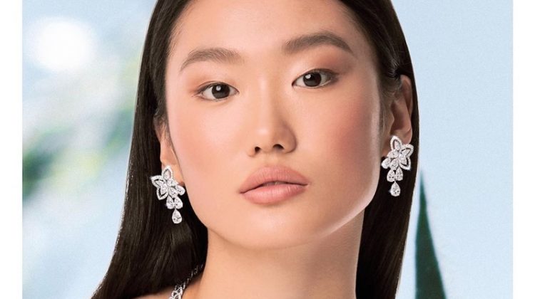 Xiaoni Wang stars in Graff Diamonds spring 2020 collection.