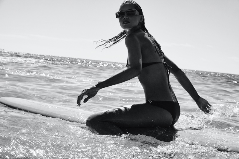 Hana Jirickova Makes a Splash in Hot Swimwear for Vogue Spain