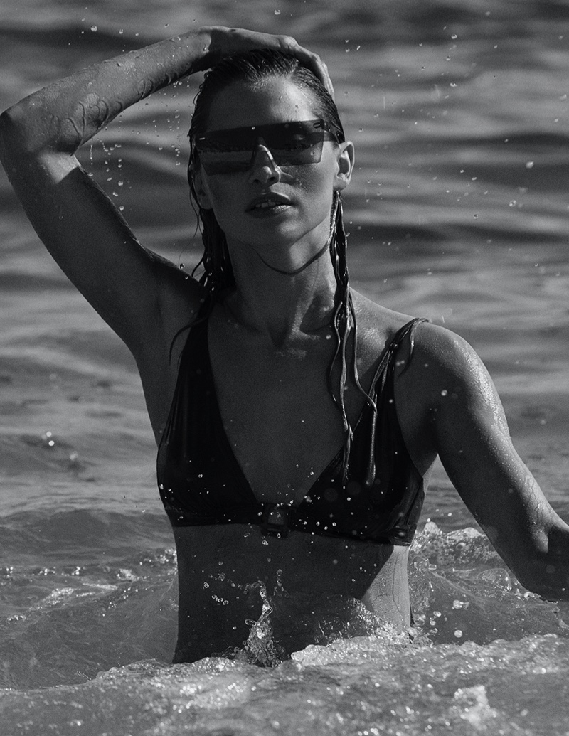 Hana Jirickova Makes a Splash in Hot Swimwear for Vogue Spain