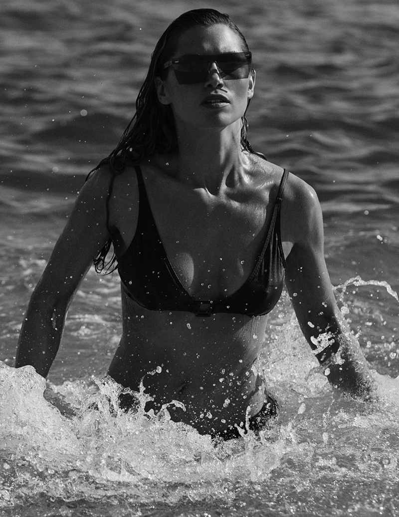 Hana Jirickova Makes a Splash in Hot Swimwear for Vogue Spain