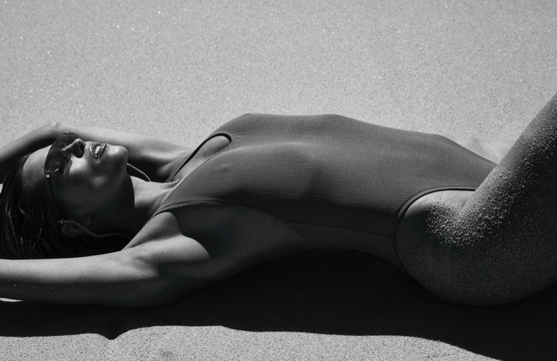 Hana Jirickova Makes a Splash in Hot Swimwear for Vogue Spain