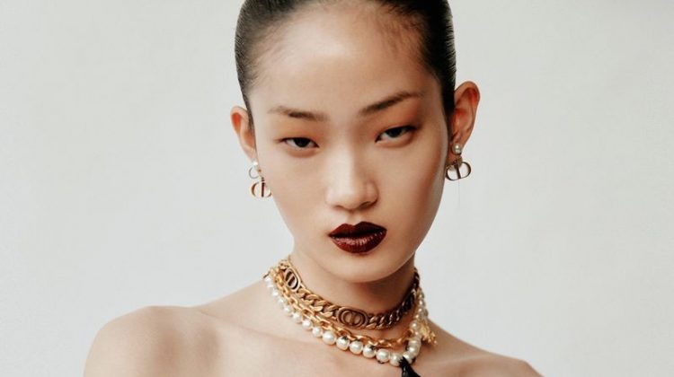 Hyun Ji Shin Models Dior Pre-Fall Styles for Vogue Korea