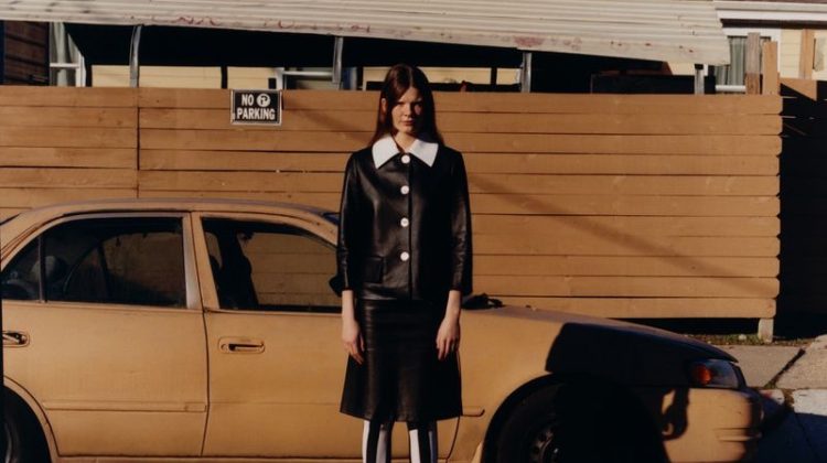Kristin Lilja Poses in Americana Fashion for Vogue Ukraine
