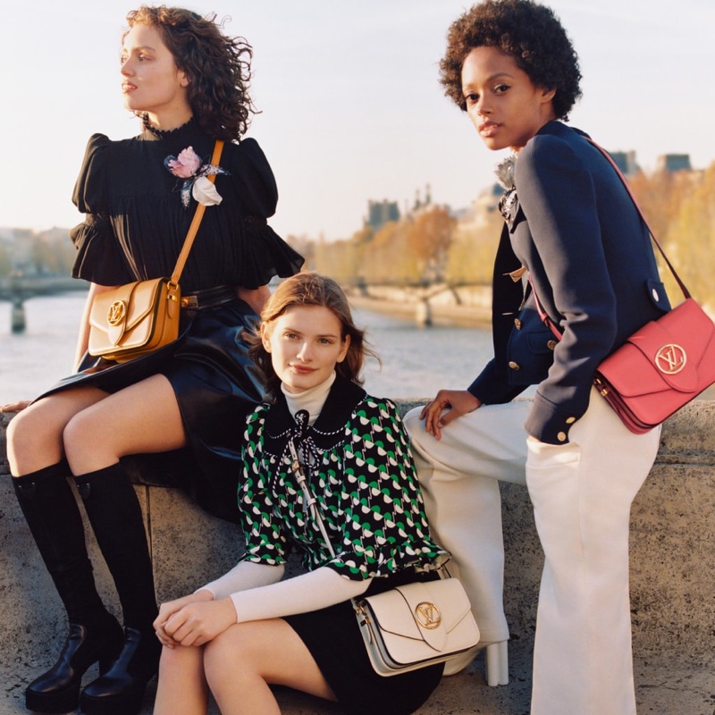 Louis Vuitton unveils LV Pont 9 handbag campaign.
