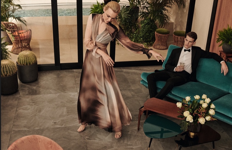 Caroline Trentini and Matteo Ferri star in Max Mara spring-summer 2020 trend guide.