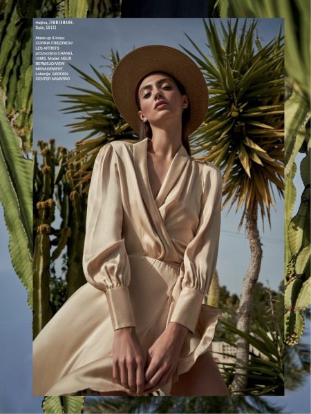Neus Bermejo Wears Desert Style for ELLE Croatia Neus Bermejo Wears Desert Style for ELLE Croatia