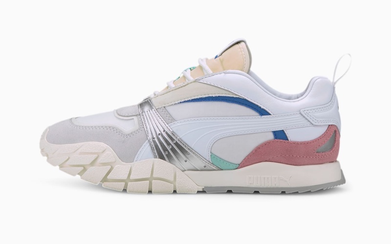 PUMA Kyron Awakening Sneaker in White/Marshmallow $90