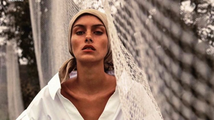 Rossana Latallada Is A Natural Beauty for ELLE France