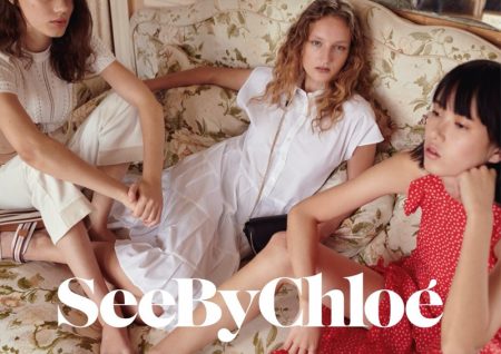Agnes, Hannah & Yidan Lounge in See by Chloe Summer 2020 Campaign See by Chloe unveils spring-summer 2020 campaign.