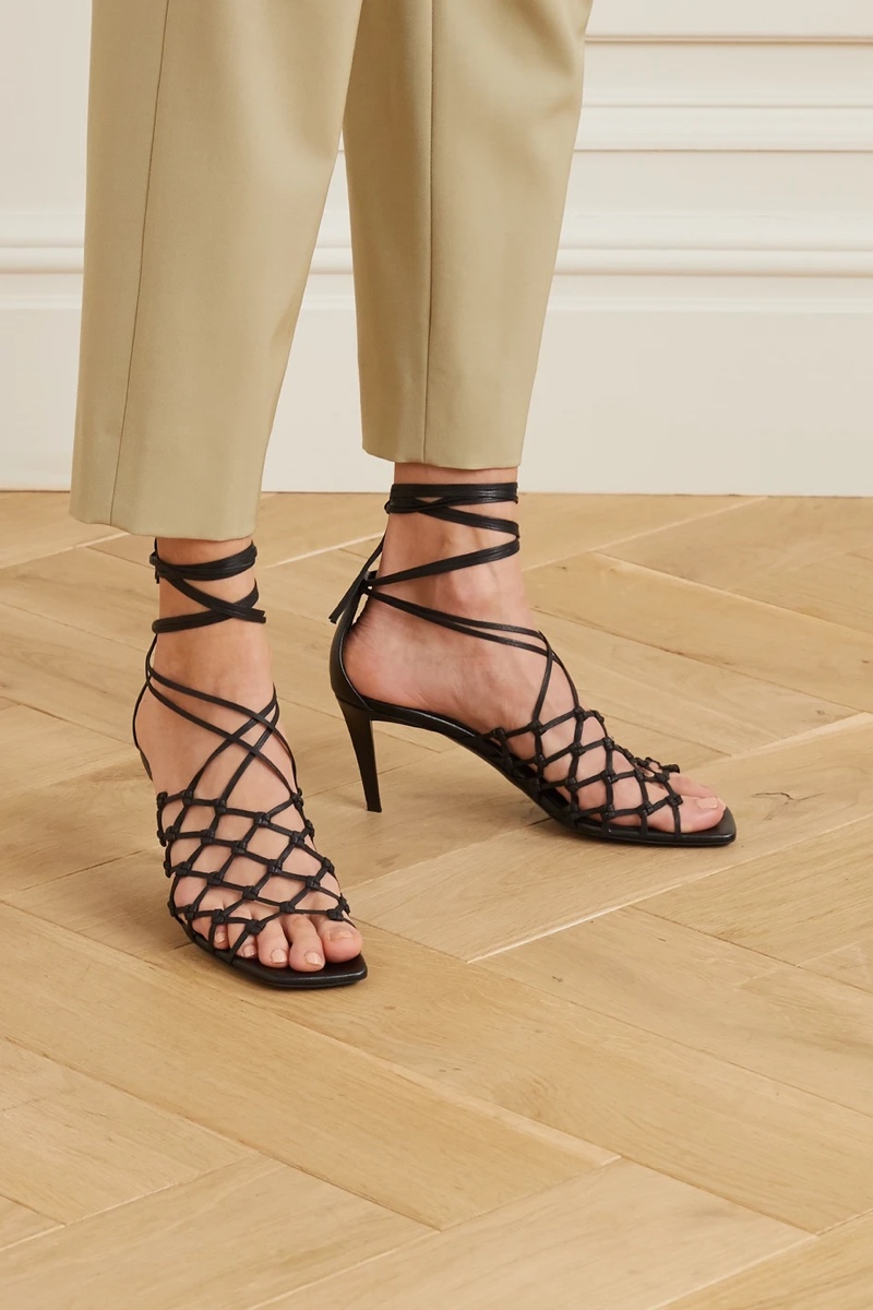 Stella McCartney Vegetarian Leather Sandals $462 (previously $770)