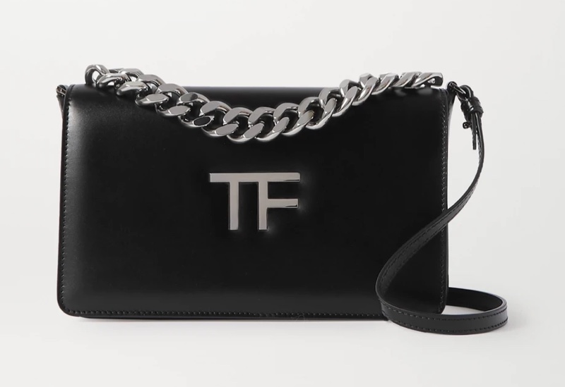 Tom Ford TF Chain Medium Leather Shoulder Bag $1,794 (previously $2,990)