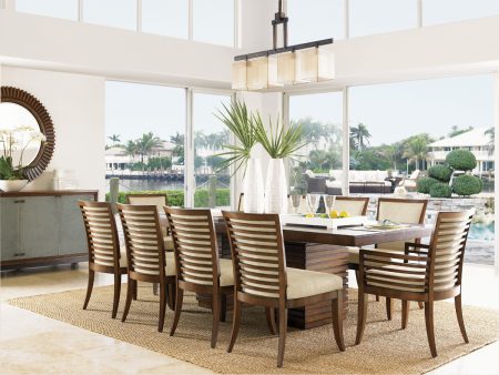 Laid-back Furniture Selections from Tommy Bahama Tommy Bahama Peninsula Dining Table