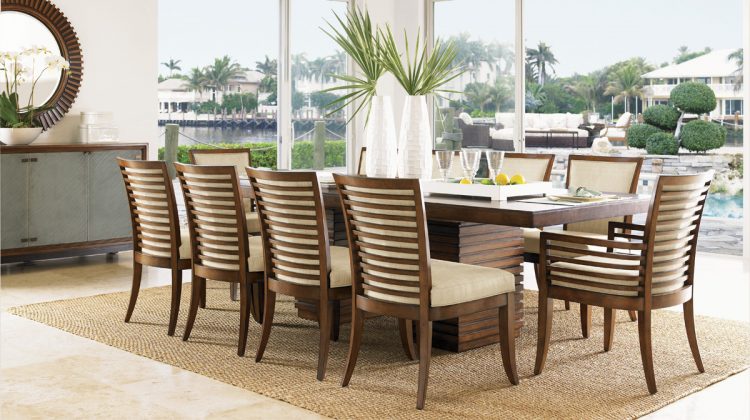 Laid-back Furniture Selections from Tommy Bahama Tommy Bahama Peninsula Dining Table
