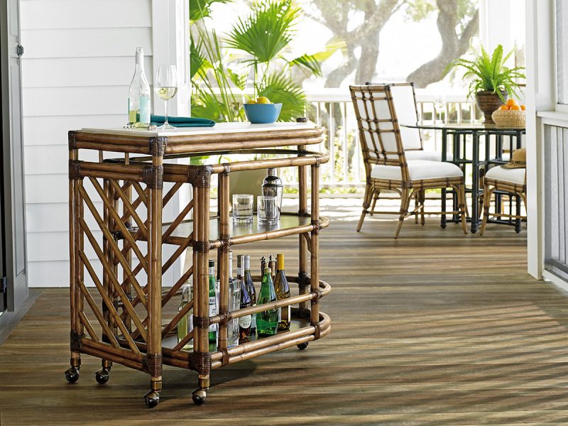 Tommy Bahama Twin Palms Cable Beach Bar Set