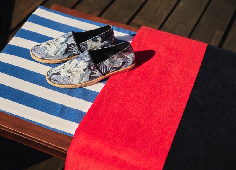 Tommy Hilfiger unveils floral print espadrilles for summer 2020.