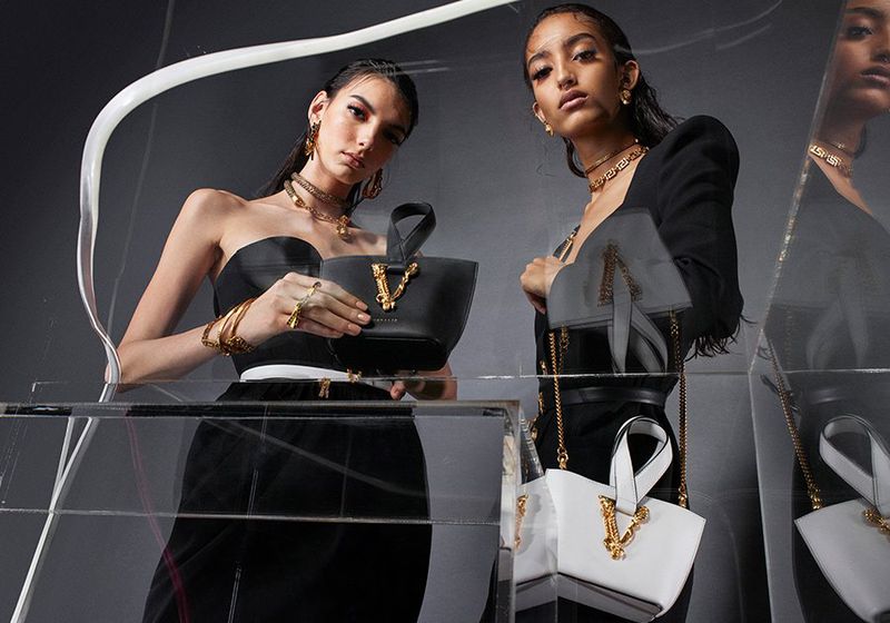 Versace unveils Virtus handbag summer 2020 campaign.