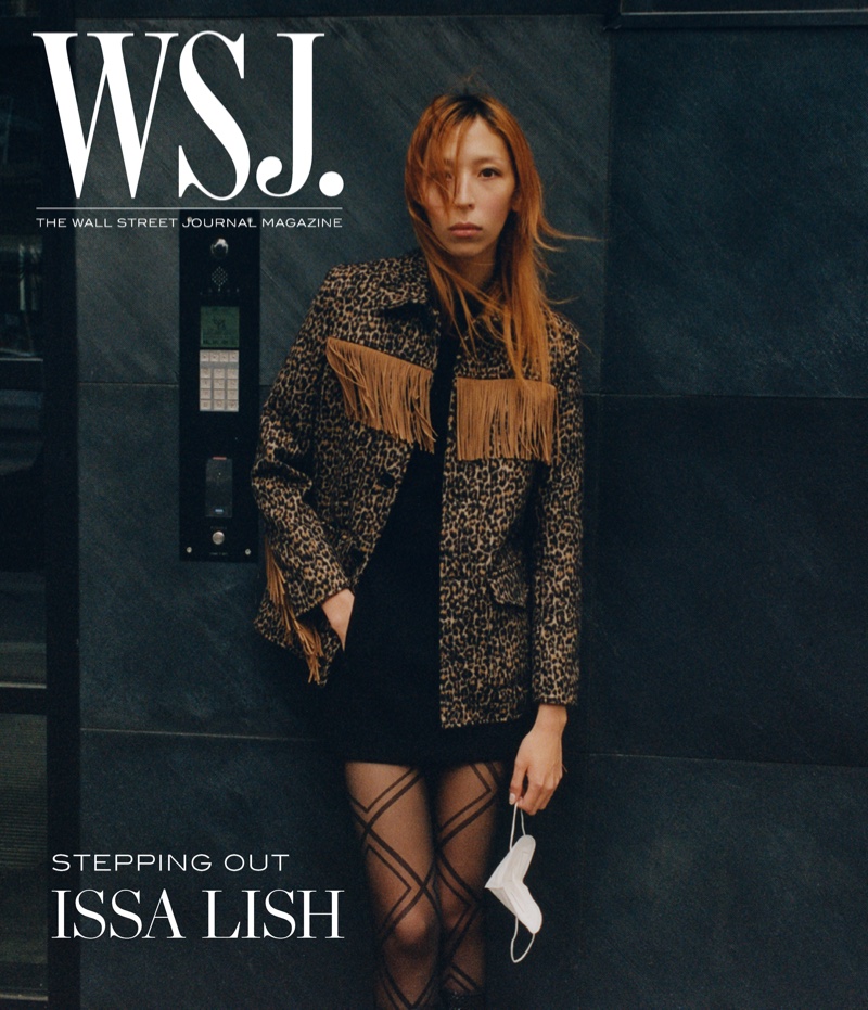 Issa Lish on WSJ. Magazine July 2020 digital cover. Photo: Dan Martensen for WSJ. Magazine