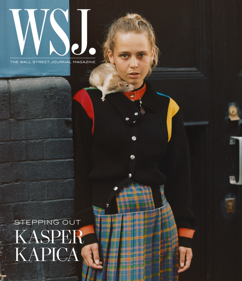 Kasper Kapica on WSJ. Magazine July 2020 digital cover. Photo: Dan Martensen for WSJ. Magazine