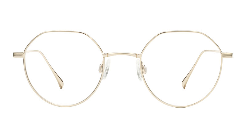 Warby Parker Gavin Glasses in Polished Gold $145