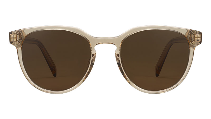 Warby Parker Wright Sunglasses in Nutmeg Crystal $95