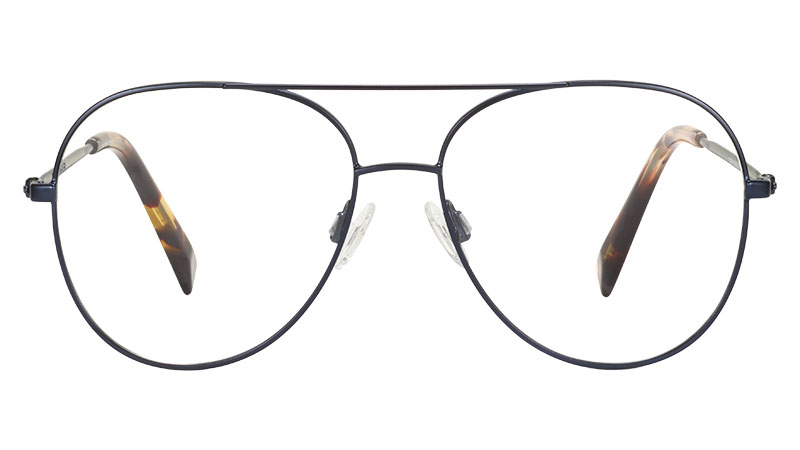 Warby Parker York Glasses in Brushed Navy $145