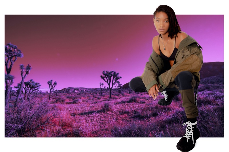 Willow Smith stars in Onitsuka Tiger fall-winter 2020 campaign.