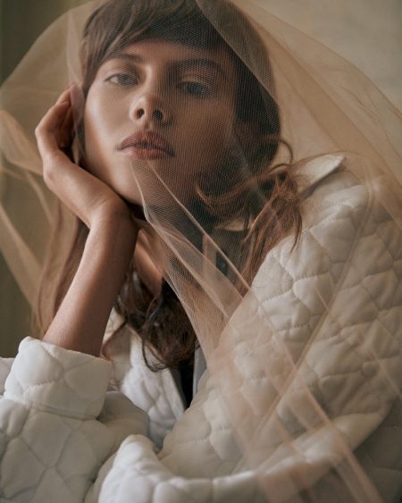 Bara Podzimkova Graces the Pages of Vogue Ukraine